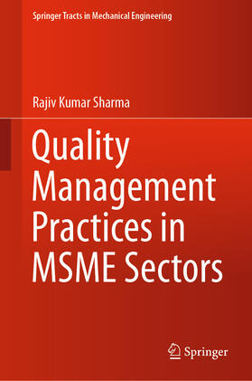 Sharma |  Quality Management Practices in MSME Sectors | eBook | Sack Fachmedien
