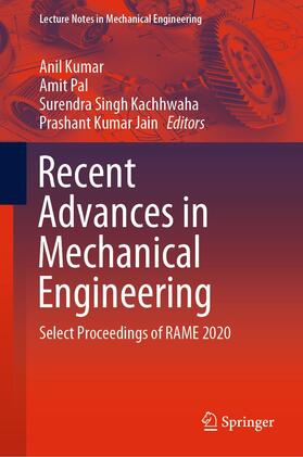 Kumar / Pal / Jain |  Recent Advances in Mechanical Engineering | Buch |  Sack Fachmedien