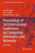 Abraham / Virmani / Castillo |  Proceedings of 3rd International Conference on Computing Informatics and Networks | Buch |  Sack Fachmedien