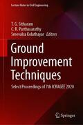 Sitharam / Parthasarathy / Kolathayar |  Ground Improvement Techniques | eBook | Sack Fachmedien