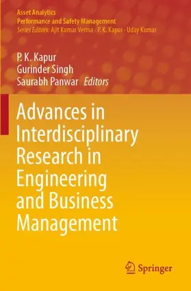 Kapur / Panwar / Singh |  Advances in Interdisciplinary Research in Engineering and Business Management | Buch |  Sack Fachmedien