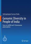 Anthropological Survey Of India |  Genomic Diversity in People of India | Buch |  Sack Fachmedien