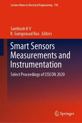 Rao / K V |  Smart Sensors Measurements and Instrumentation | Buch |  Sack Fachmedien