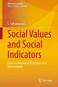 Subramanian |  Social Values and Social Indicators | Buch |  Sack Fachmedien