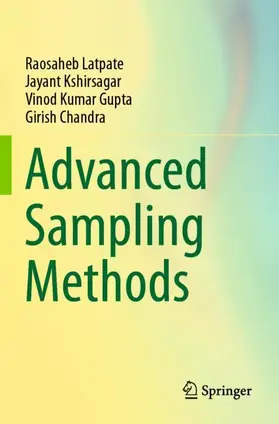 Latpate / Chandra / Kshirsagar |  Advanced Sampling Methods | Buch |  Sack Fachmedien