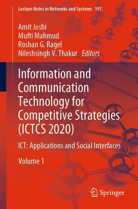 Joshi / Mahmud / Ragel | Information and Communication Technology for Competitive Strategies (ICTCS 2020) | E-Book | sack.de