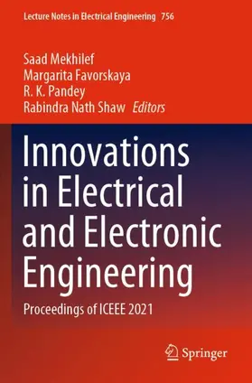 Mekhilef / Shaw / Favorskaya |  Innovations in Electrical and Electronic Engineering | Buch |  Sack Fachmedien