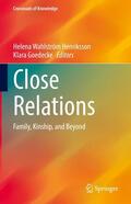 Wahlström Henriksson / Goedecke |  Close Relations | eBook | Sack Fachmedien