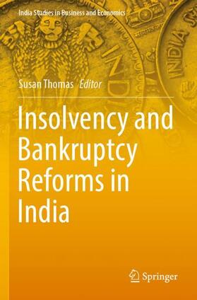 Thomas | Insolvency and Bankruptcy Reforms in India | Buch | 978-981-1608-56-8 | sack.de