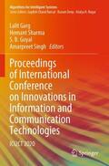 Garg / Singh / Sharma |  Proceedings of International Conference on Innovations in Information and Communication Technologies | Buch |  Sack Fachmedien