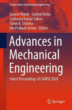 Manik / Kalia / Sahoo | Advances in Mechanical Engineering | E-Book | sack.de