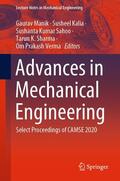 Manik / Kalia / Sahoo |  Advances in Mechanical Engineering | eBook | Sack Fachmedien
