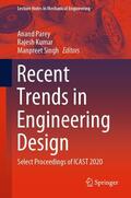 Parey / Kumar / Singh |  Recent Trends in Engineering Design | eBook | Sack Fachmedien