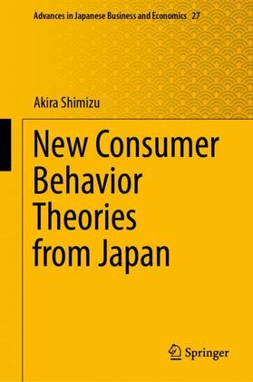 Shimizu |  New Consumer Behavior Theories from Japan | Buch |  Sack Fachmedien