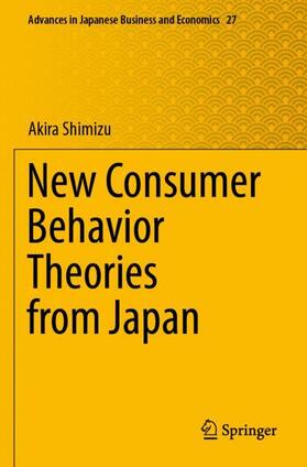 Shimizu |  New Consumer Behavior Theories from Japan | Buch |  Sack Fachmedien