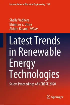 Vadhera / Umre / Kalam | Latest Trends in Renewable Energy Technologies | E-Book | sack.de