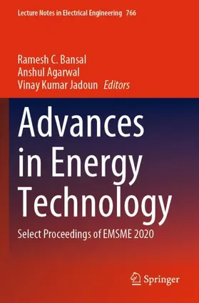 Bansal / Jadoun / Agarwal |  Advances in Energy Technology | Buch |  Sack Fachmedien