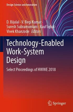 Bijulal / Regi Kumar / Khanzode | Technology-Enabled Work-System Design | Buch | 978-981-1618-86-4 | sack.de