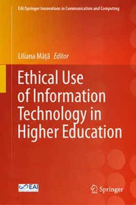 Mâ?a / Mâ¿a / Mâta |  Ethical Use of Information Technology in Higher Education | eBook | Sack Fachmedien