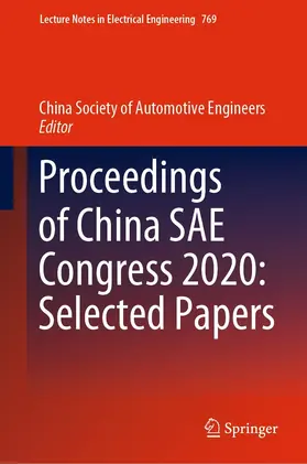 Proceedings of China SAE Congress 2020: Selected Papers | E-Book | sack.de