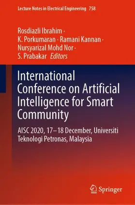 Ibrahim / Kannan / Mohd Nor |  International Conference on Artificial Intelligence for Smart Community | Buch |  Sack Fachmedien