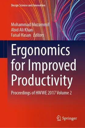Muzammil / Hasan / Khan |  Ergonomics for Improved Productivity | Buch |  Sack Fachmedien