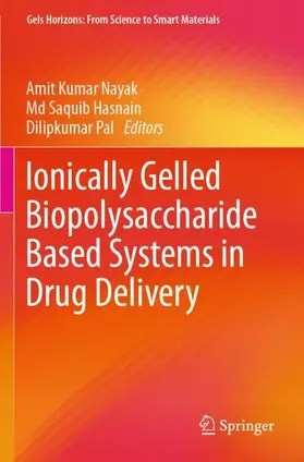 Nayak / Pal / Hasnain |  Ionically Gelled Biopolysaccharide Based Systems in Drug Delivery | Buch |  Sack Fachmedien