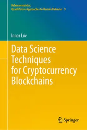 Liiv | Data Science Techniques for Cryptocurrency Blockchains | E-Book | sack.de