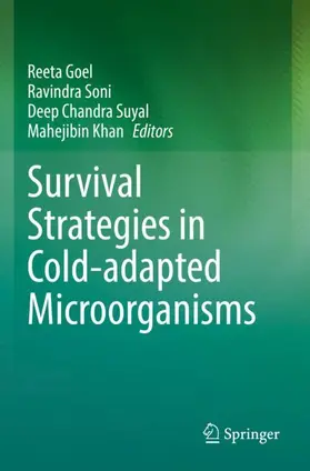 Goel / Khan / Soni |  Survival Strategies in Cold-adapted Microorganisms | Buch |  Sack Fachmedien