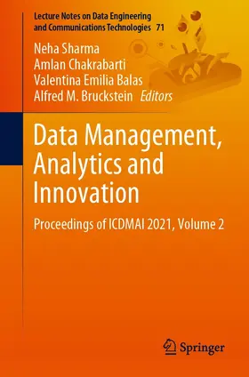 Sharma / Chakrabarti / Balas | Data Management, Analytics and Innovation | E-Book | sack.de