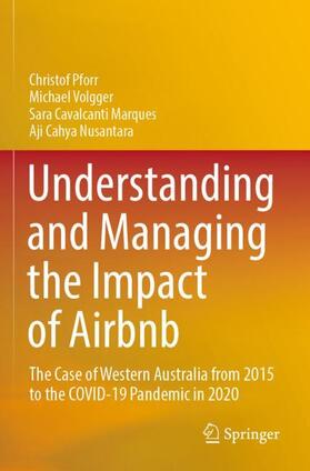 Pforr / Cahya Nusantara / Volgger |  Understanding and Managing the Impact of Airbnb | Buch |  Sack Fachmedien