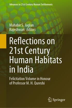Rajeshwari / Jaglan | Reflections on 21st Century Human Habitats in India | Buch | 978-981-1630-99-6 | sack.de