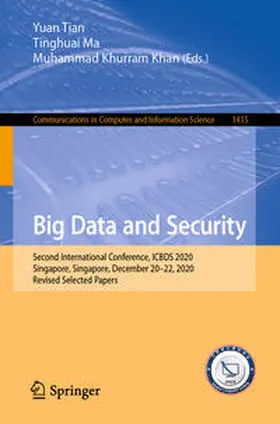 Tian / Ma / Khan |  Big Data and Security | eBook | Sack Fachmedien