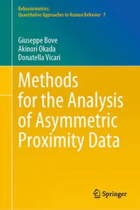 Bove / Okada / Vicari | Methods for the Analysis of Asymmetric Proximity Data | E-Book | sack.de