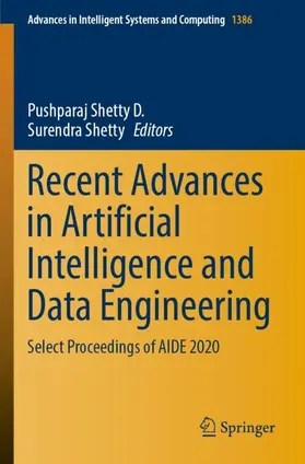 Shetty / Shetty D. |  Recent Advances in Artificial Intelligence and Data Engineering | Buch |  Sack Fachmedien