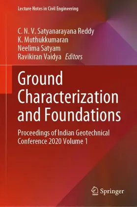 Satyanarayana Reddy / Vaidya / Muthukkumaran |  Ground Characterization and Foundations | Buch |  Sack Fachmedien