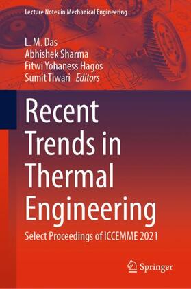 Das / Tiwari / Sharma |  Recent Trends in Thermal Engineering | Buch |  Sack Fachmedien