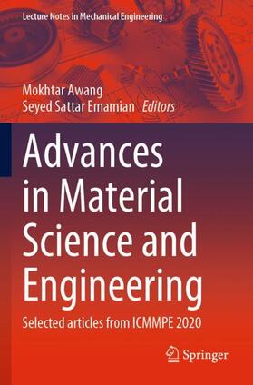 Emamian / Awang |  Advances in Material Science and Engineering | Buch |  Sack Fachmedien