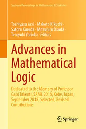 Arai / Kikuchi / Kuroda |  Advances in Mathematical Logic | eBook | Sack Fachmedien