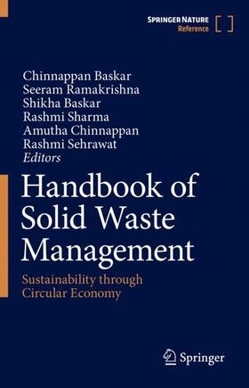 Baskar / Ramakrishna / Sehrawat |  Handbook of Solid Waste Management | Buch |  Sack Fachmedien