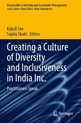 Shahi / Sen |  Creating a Culture of Diversity and Inclusiveness in India Inc. | Buch |  Sack Fachmedien