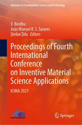 Bindhu / R. S. Tavares / Talu |  Proceedings of Fourth International Conference on Inventive Material Science Applications | eBook | Sack Fachmedien
