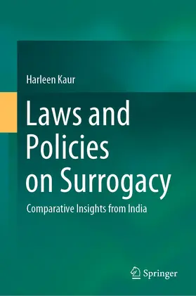 Kaur |  Laws and Policies on Surrogacy | eBook | Sack Fachmedien