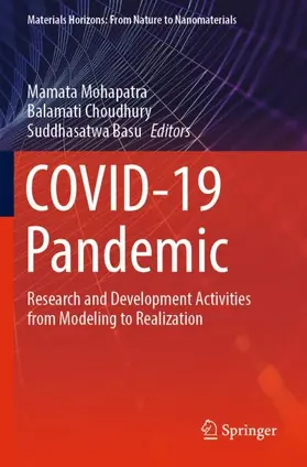 Mohapatra / Basu / Choudhury |  COVID-19 Pandemic | Buch |  Sack Fachmedien