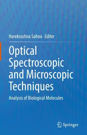 Sahoo |  Optical Spectroscopic and Microscopic Techniques | Buch |  Sack Fachmedien