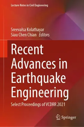 Chian / Kolathayar |  Recent Advances in Earthquake Engineering | Buch |  Sack Fachmedien