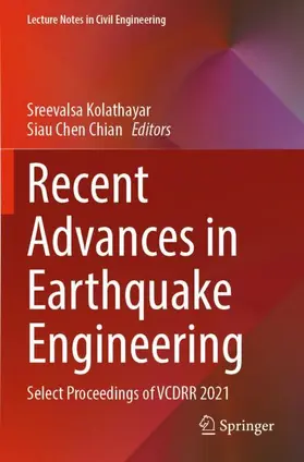 Chian / Kolathayar |  Recent Advances in Earthquake Engineering | Buch |  Sack Fachmedien