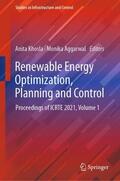 Aggarwal / Khosla |  Renewable Energy Optimization, Planning and Control | Buch |  Sack Fachmedien
