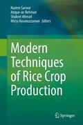 Sarwar / Hasanuzzaman / Atique-ur-Rehman |  Modern Techniques of Rice Crop Production | Buch |  Sack Fachmedien