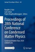 Nair / Seban / Ningthoukhongjam |  Proceedings of 28th National Conference on Condensed Matter Physics | eBook | Sack Fachmedien